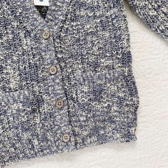 Old Navy Knit Cardigan, Swept‎ Away (Blue / White) - Picture 2 of 3